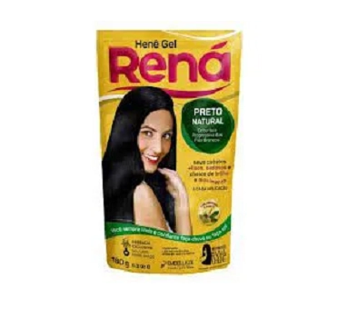 Henê Rená Gel Preto Natural EMBELLEZE 180g Produto: Henê Rená Gel Preto Natural EMBELLEZE 180g