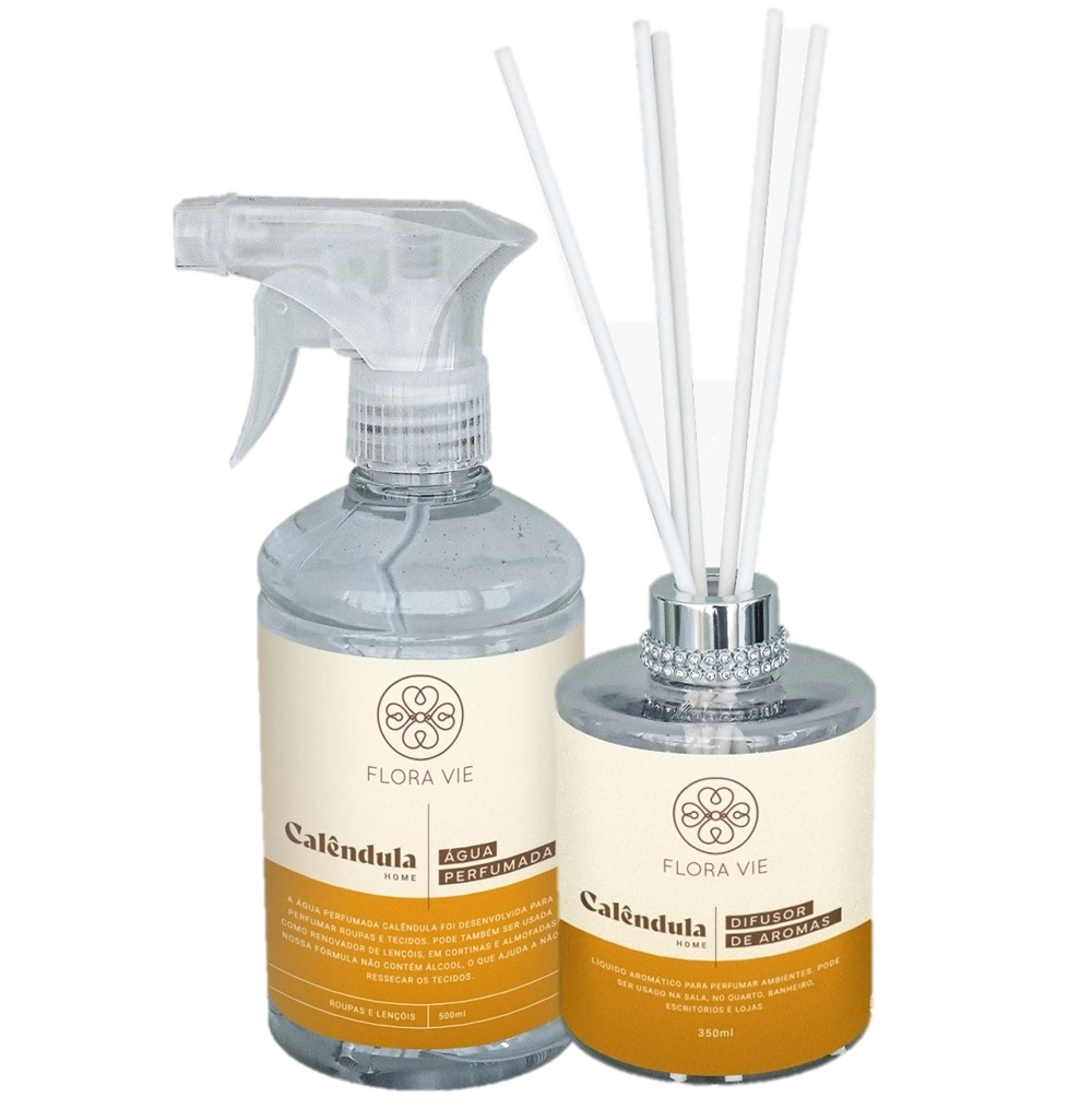 Kit Flora Vie Calendula Aromatico (2 Produtos) Produto: Kit Flora Vie Calendula Aromatico (2 Produtos)
