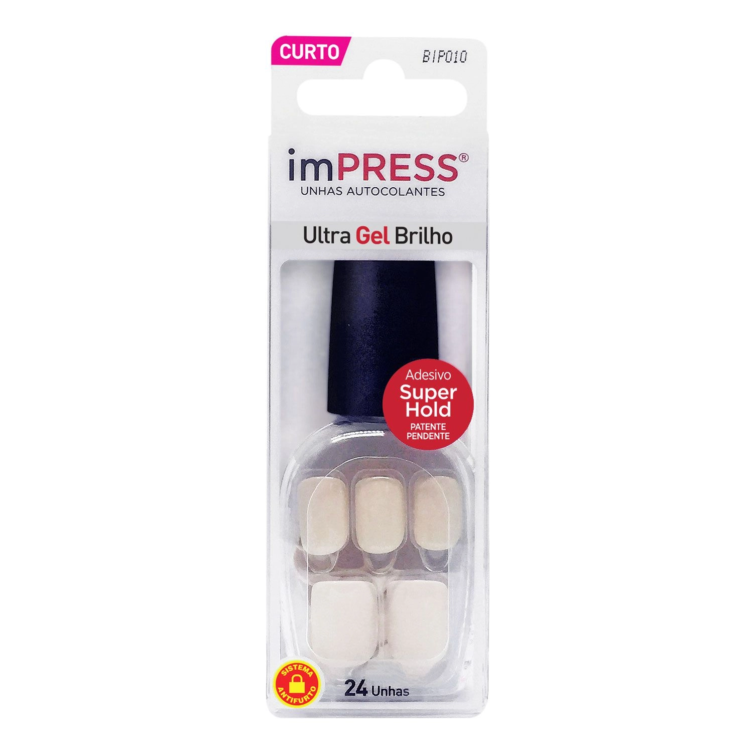 Produto: KISS NY UNHA IMPRESS COLOR CT COLOR ME BIP010BR - CURTO