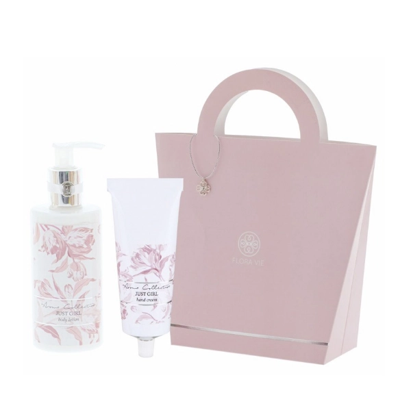 Produto: Flora Vie Kit Just Girl Hidratante Corporal 250ml e Hidratante de Maos 70g
