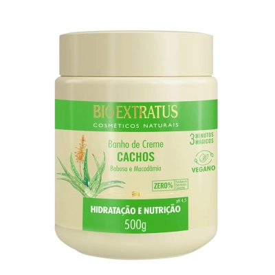 Produto: Bio Extratus Cachos Babosa - Banho de Creme 500g