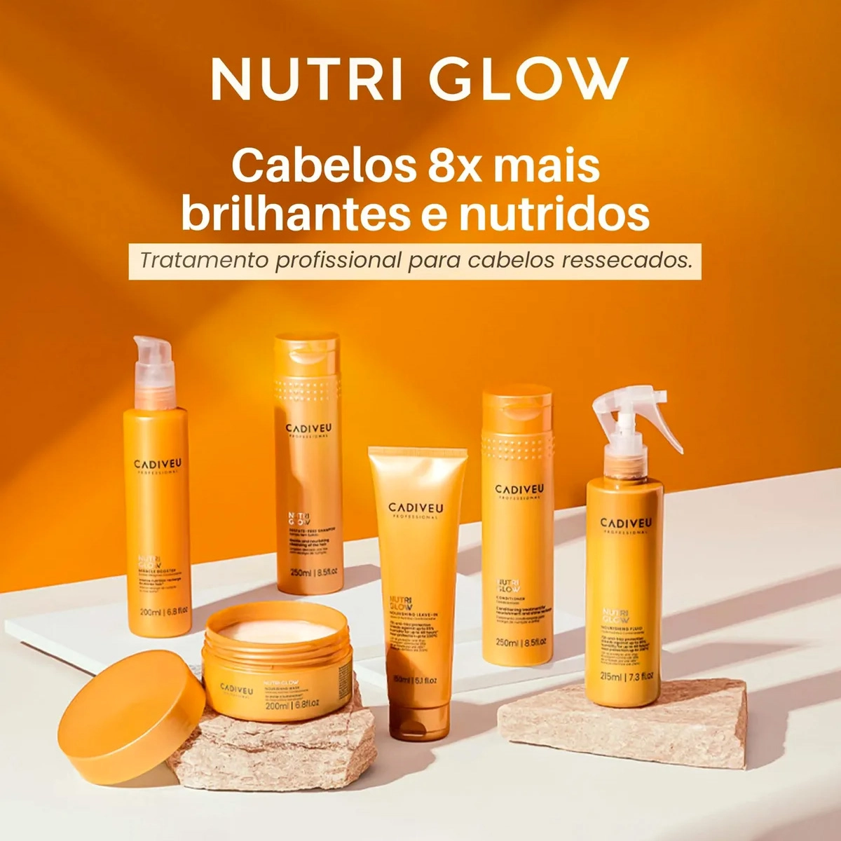 Produto: Kit Cadiveu Professional Nutri Glow Mini Trio (3 produtos)