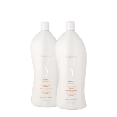 Kit Senscience Purify Shampoo Extra Salon (2 unidades) Produto: Kit Senscience Purify Shampoo Extra Salon (2 unidades)