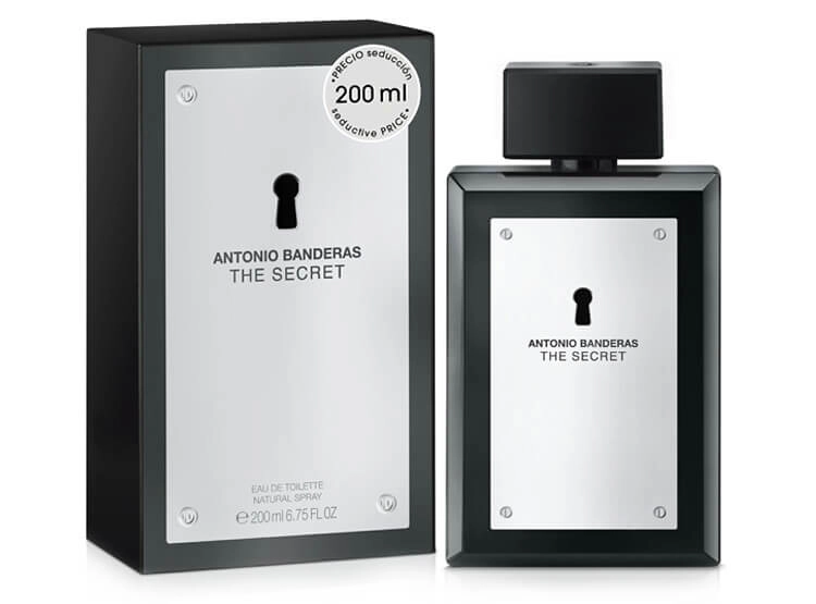 Produto: Perfume The Secret Antonio Banderas Eau De Toilette Masculino 200ml