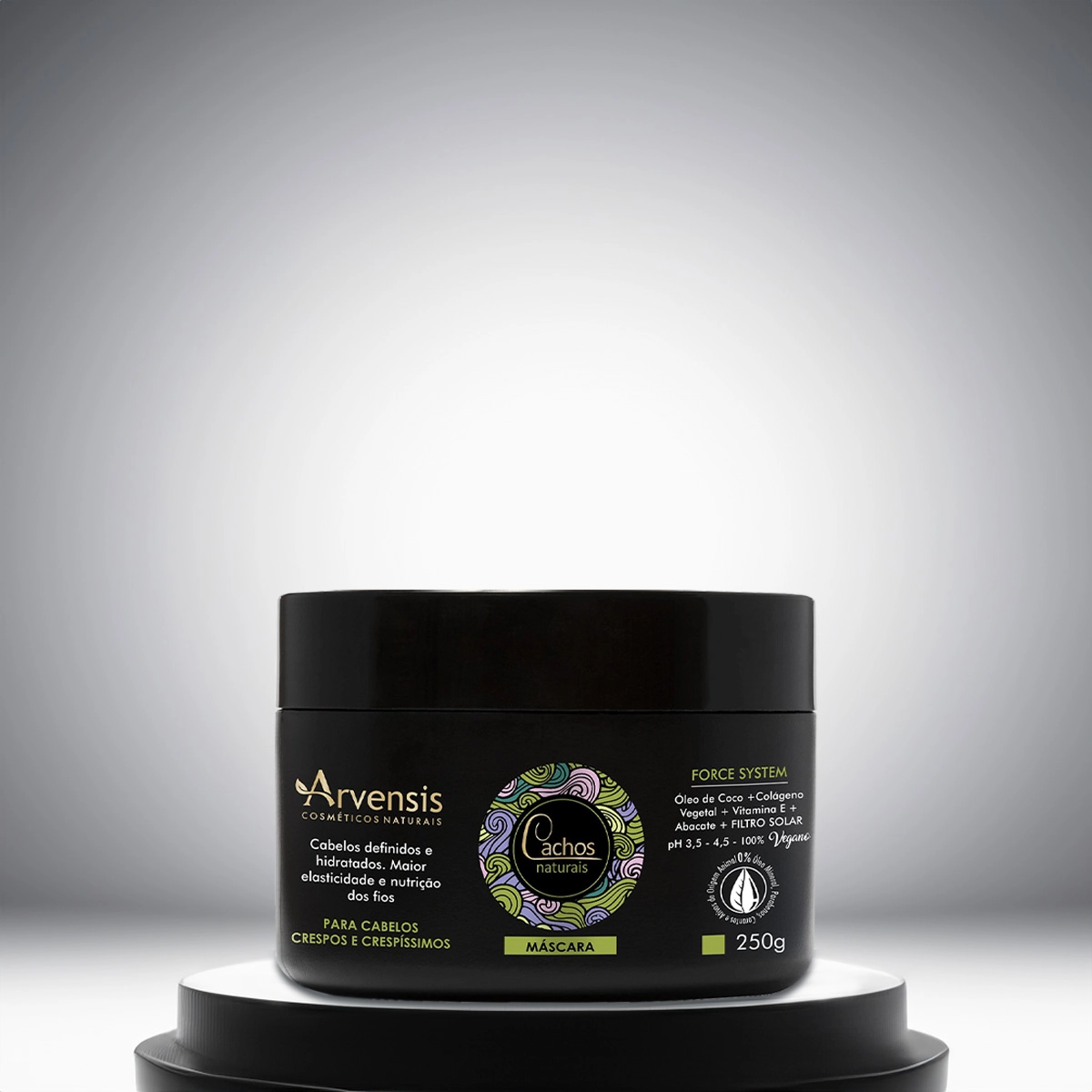 Produto: Kit Arvensis Cachos Naturais Crespos e Crespíssimos Máscara (2 unidades)