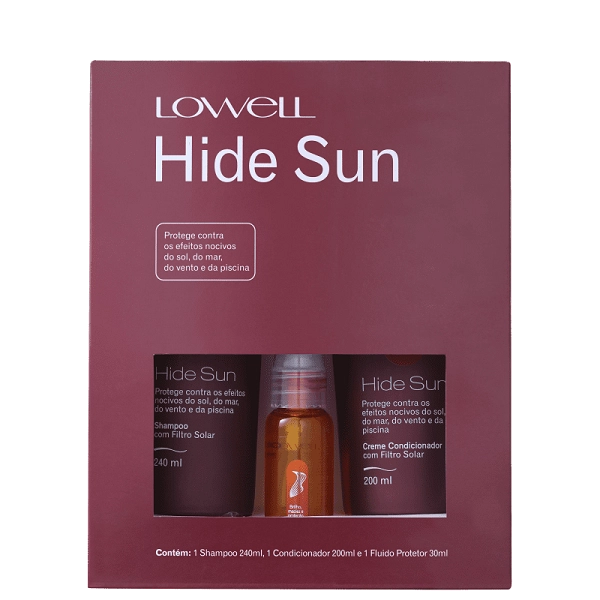 Produto: Kit Lowell Hide Sun Trio (3 Produtos)
