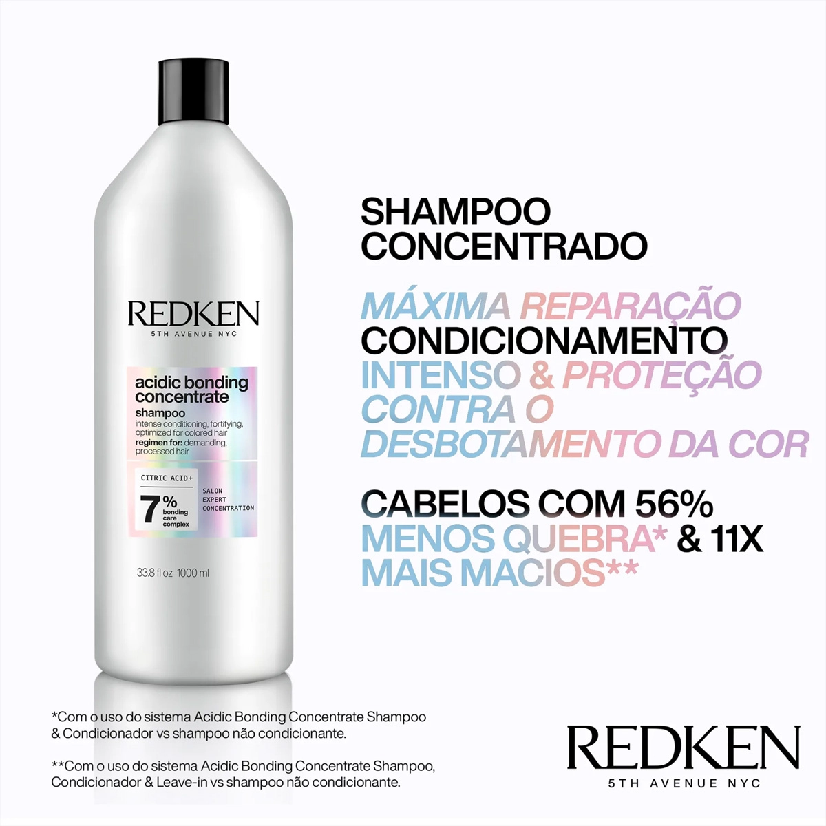 Produto: Kit Redken Acidic Bonding Concentrate Shampoo Extra (2 unidades)