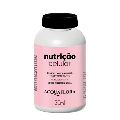 Acquaflora Nutrição Celular Fluído Concentrado - Ampola Capilar 30ml Produto: Acquaflora Nutrição Celular Fluído Concentrado - Ampola Capilar 30ml