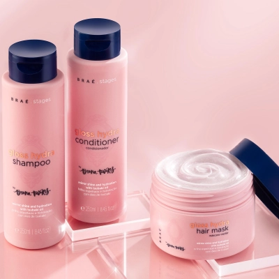 Shampoo Gloss Hydra Braé Stages By Bruna Tavares 250ml Produto Shampoo Gloss Hydra Braé Stages By Bruna Tavares 250ml