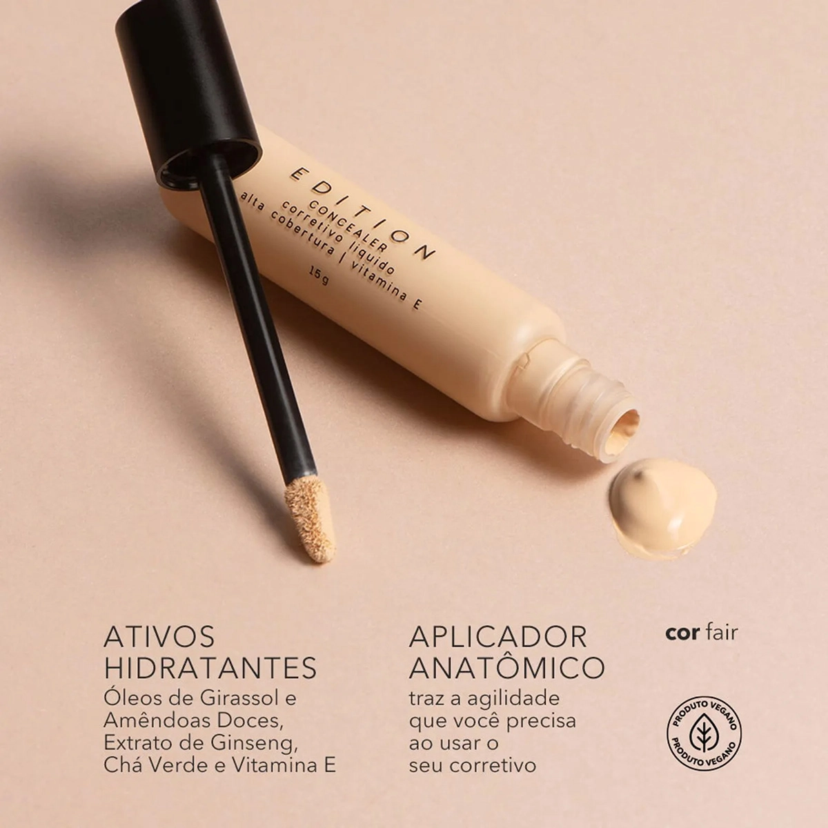 Produto: Corretivo Líquido Océane Edition Fair 15g