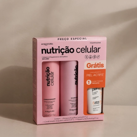 Acquaflora Kit Nutrição Celular (3 produtos) Produto Acquaflora Kit Nutrição Celular (3 produtos)