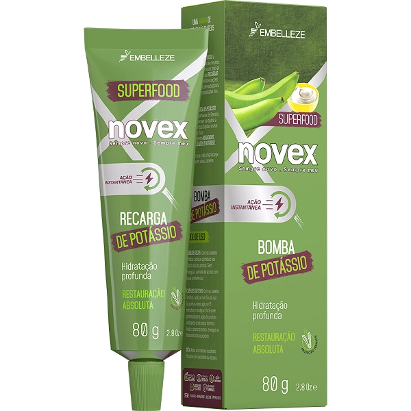 Produto: Novex Banana e Açucar Mascavo Mascara de Hidratação 80g