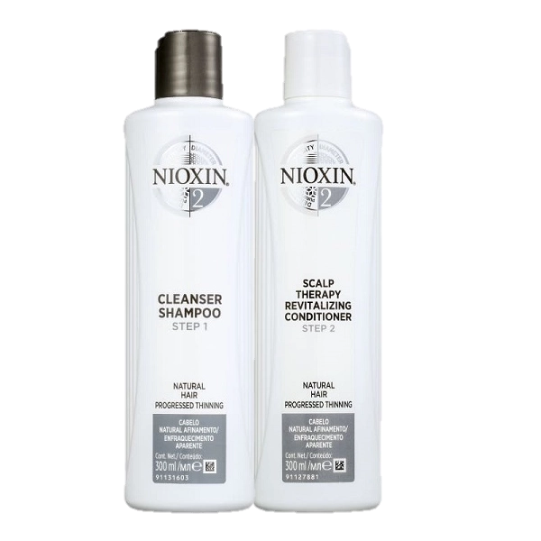 Kit Nioxin Sistema 2 Cleanser Duo 300ml 2 Produtos Produto: Kit Nioxin Sistema 2 Cleanser Duo 300ml 2 Produtos