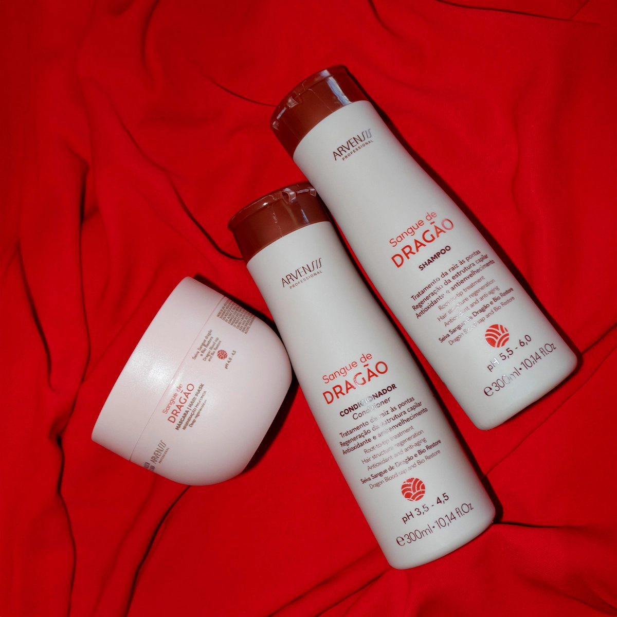 Produto Máscara Capilar Regeneradora Sangue de Dragão Arvensis 250g
