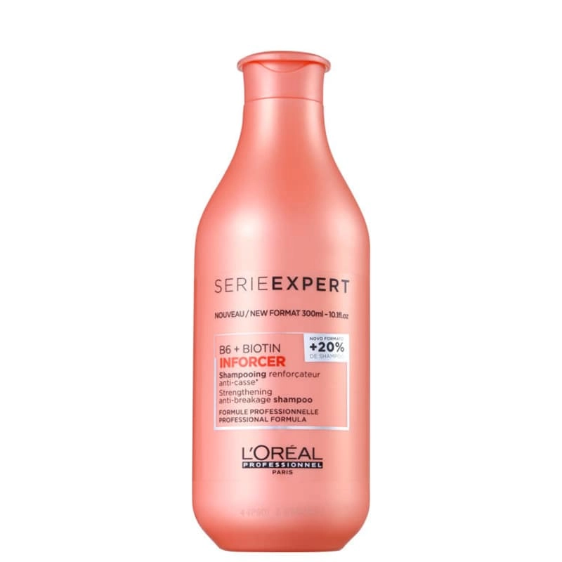 Shampoo Inforcer Serie Expert L'Oréal Professionnel 300ml Produto Shampoo Inforcer Serie Expert L'Oréal Professionnel 300ml