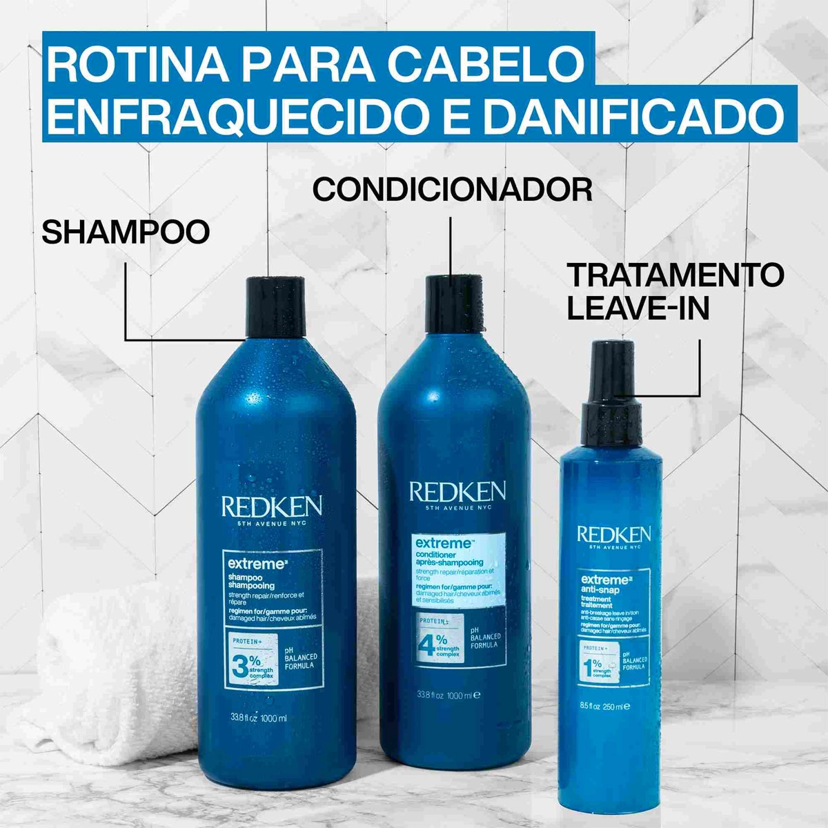 Condicionador Redken Extreme 1 Litro Produto Condicionador Redken Extreme 1 Litro