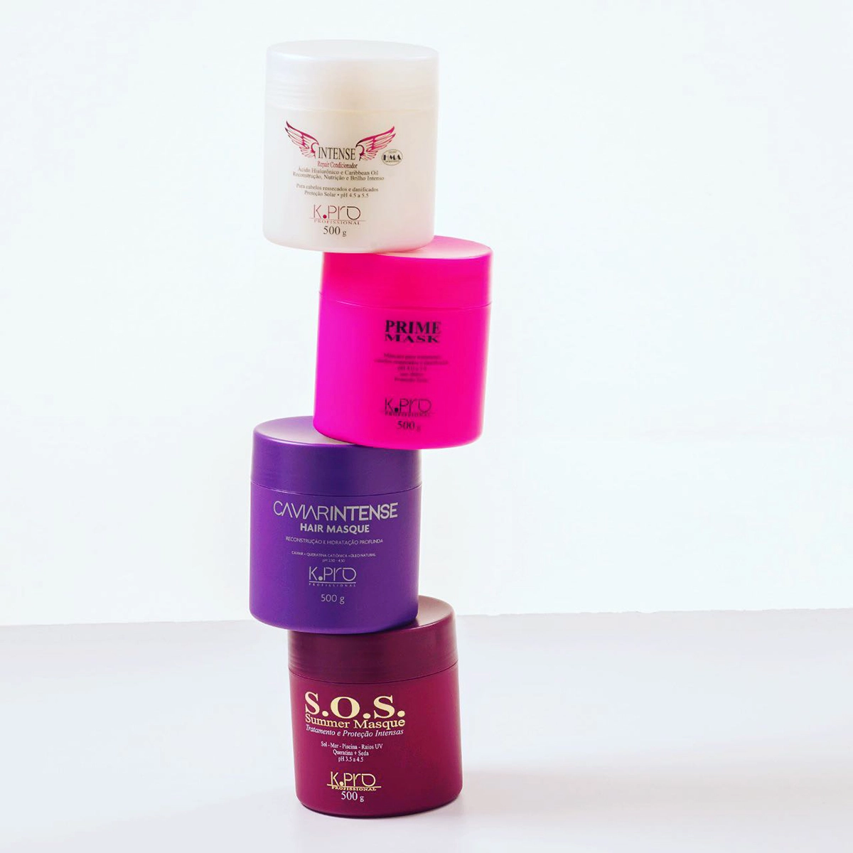 Produto: Máscara de Reconstrução Caviar Intense Hair Masque K.Pro Profissional 500g