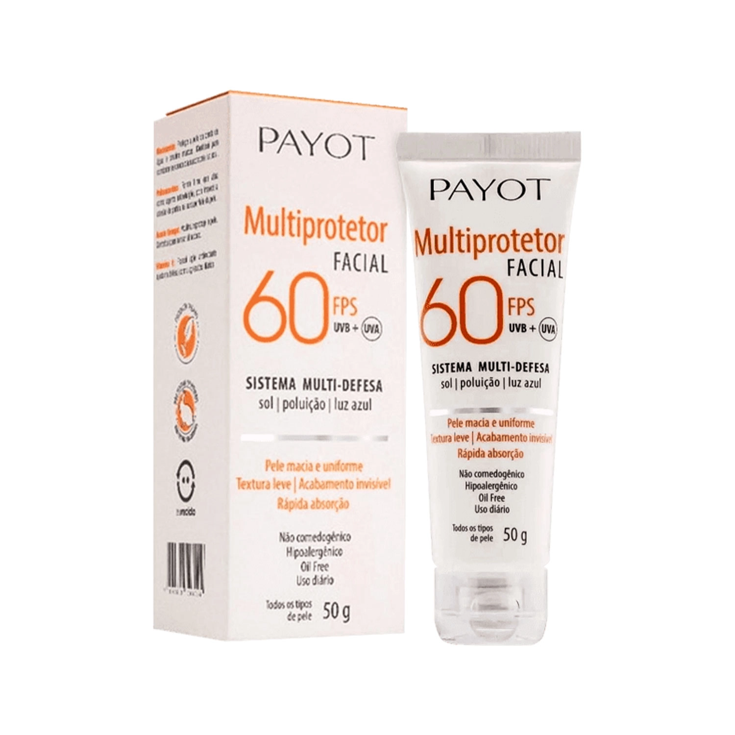 Produto: Kit Payot Multiprotetor Proteção Facial FPS60 50g (2 unidades)