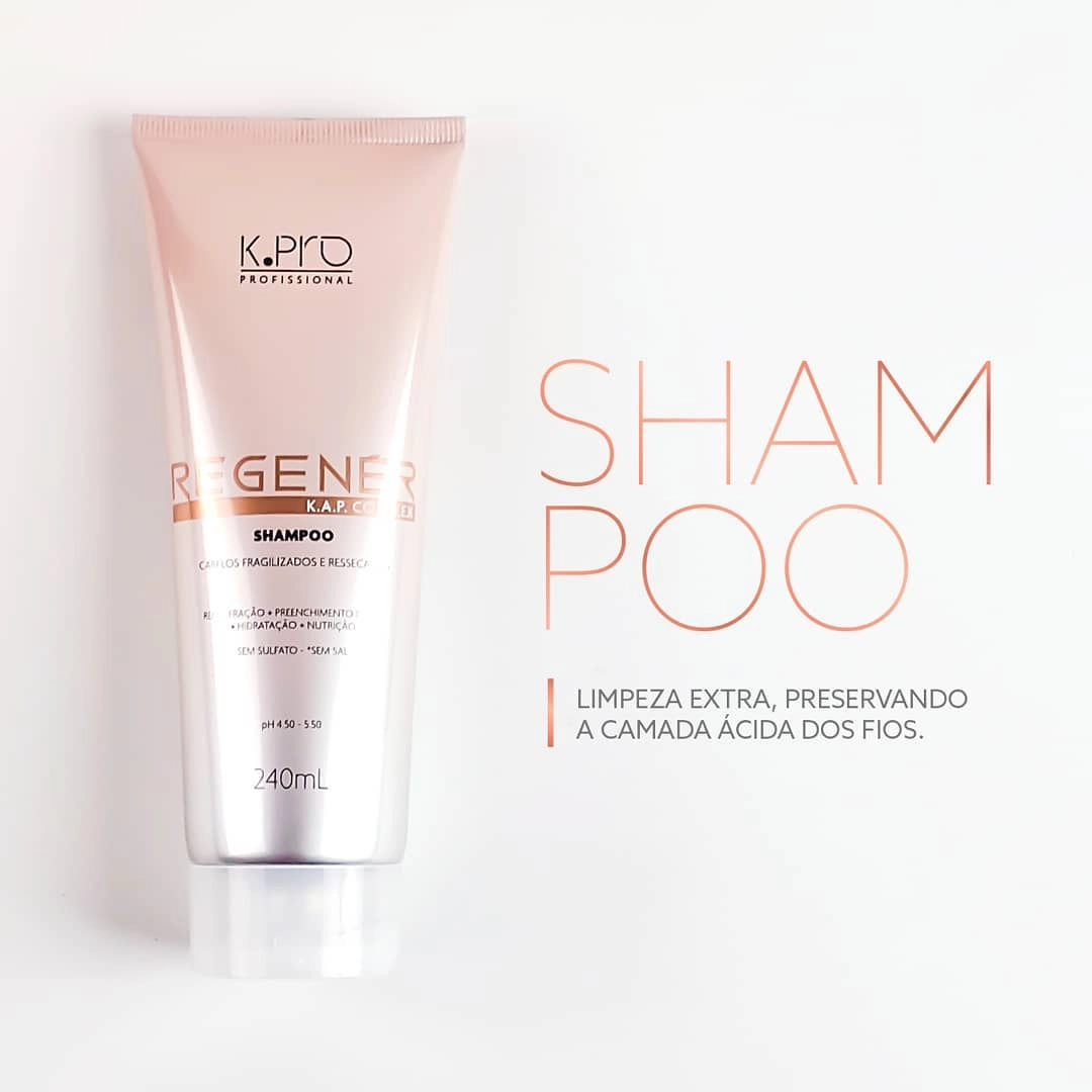 Produto: Shampoo Regenér K.Pro Profissional 240ml