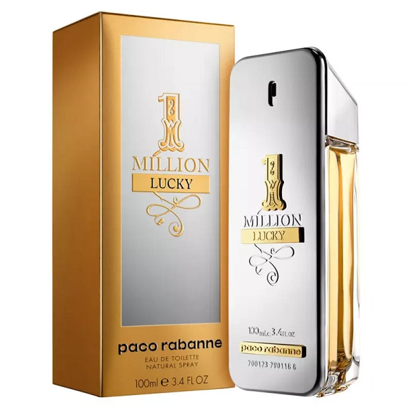 Produto: 1 Million Lucky Paco Rabanne Eau de Toilette - Perfume Masculino 100ml