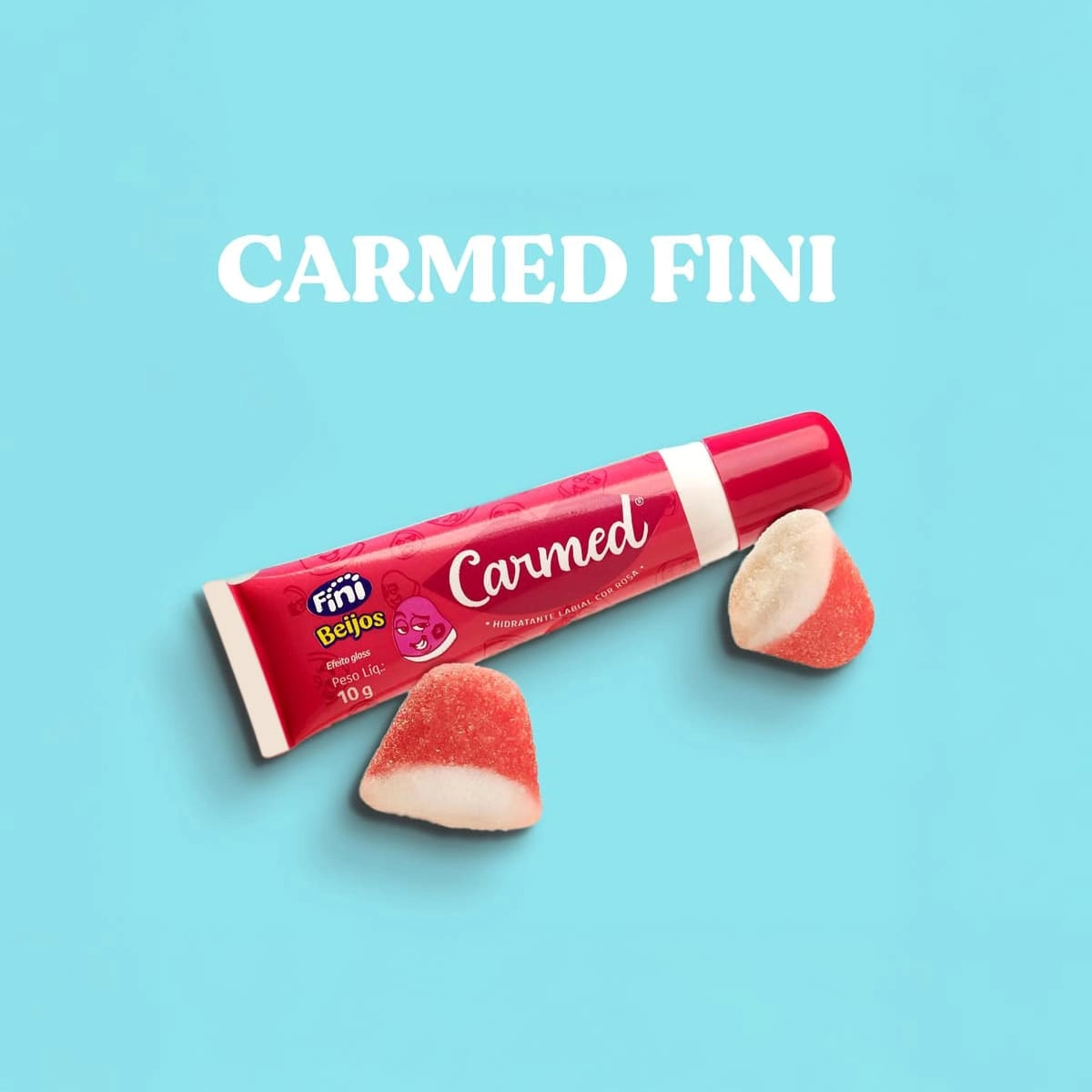 Produto: Hidratante Labial Carmed Fini Beijos 10g