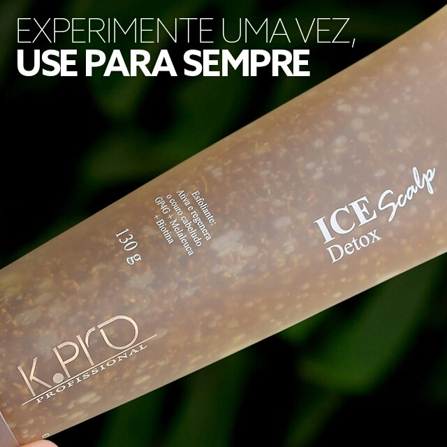 Produto: Gel Peeling Ice Scalp Detox K.Pro Profissional 130ml