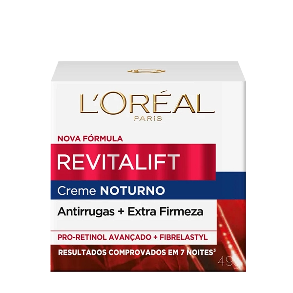 Creme Anti-idade Noturno L'Oréal Paris Revitalift 49g Produto Creme Anti-idade Noturno L'Oréal Paris Revitalift 49g