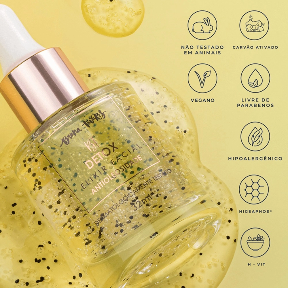 Produto: Kit Bruna Tavares BT Detox - Elixir Facial 32ml (3 unidades)