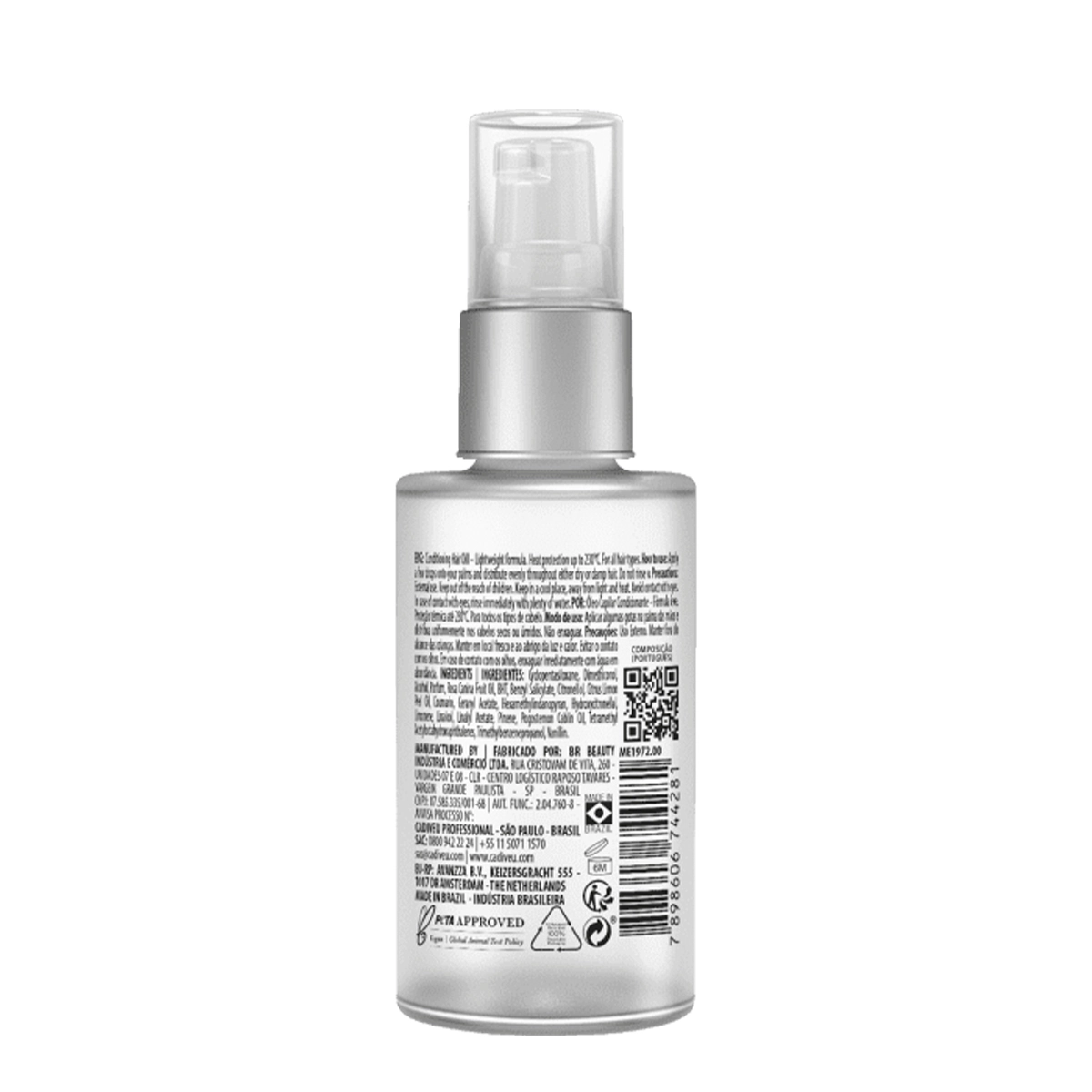 Produto: Óleo Capilar Supreme Oil Cadiveu Final Style 30ml