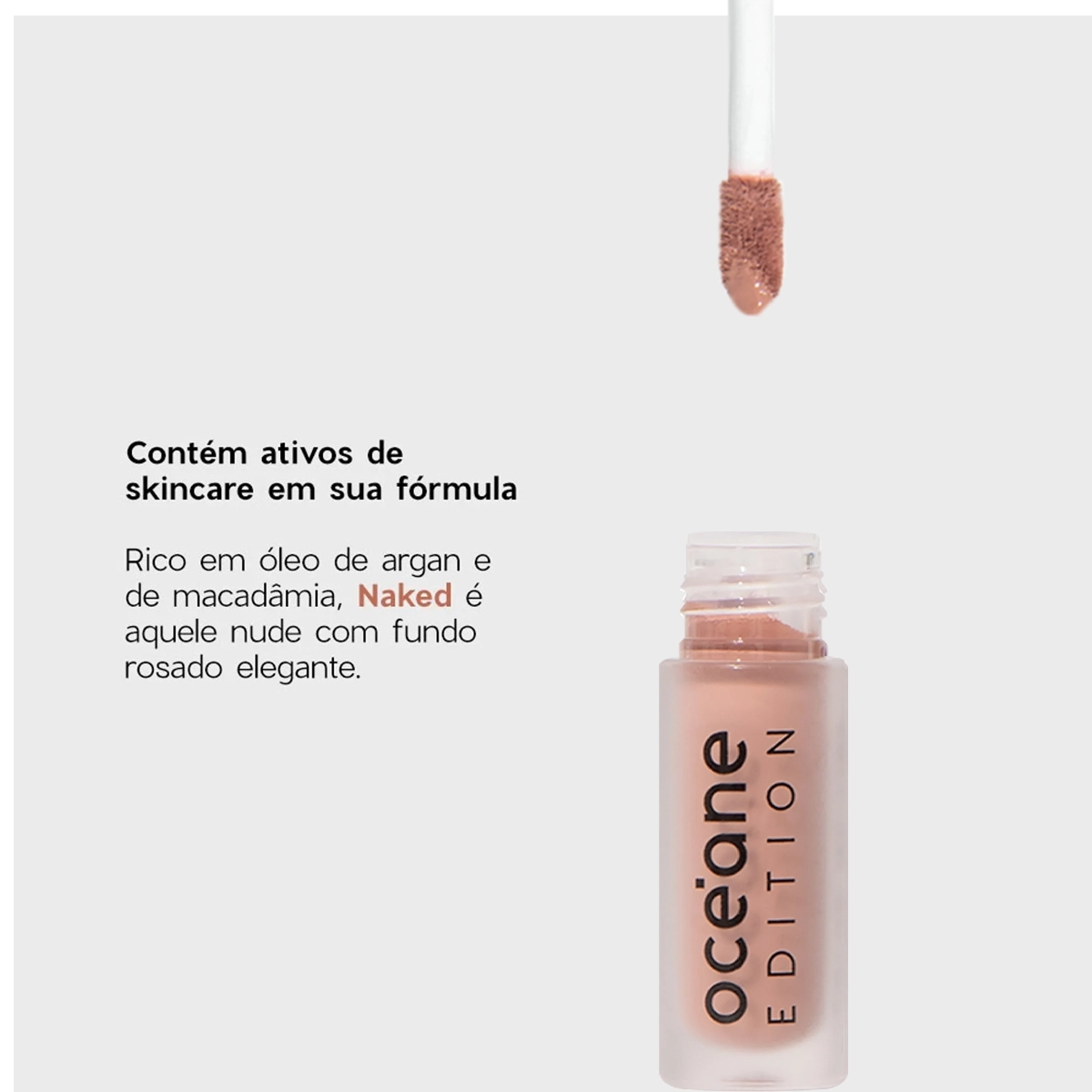 Produto: Kit Océane Edition Color My Lips Naked Nude e Glossy Me Glazed (2 produtos)