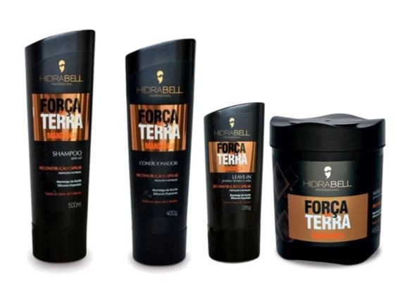Produto: Kit Hidrabell Força da Terra - Shampoo e Condicionador + Máscara + Leaving
