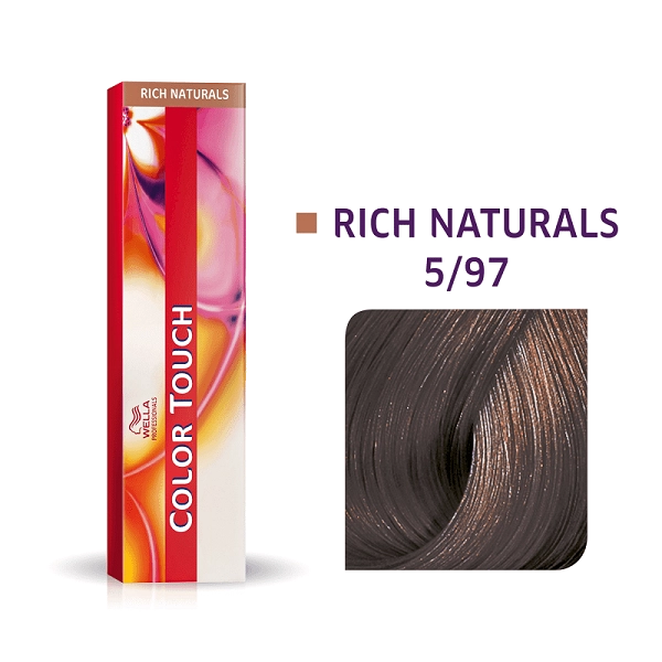 Produto: Tonalizante Color Touch 5/97 Castanho Claro Cendré Marrom Wella Professionals 60g