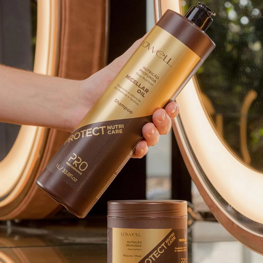 Produto: Shampoo Lowell Pro Protect Nutri Care Micelar Oil 1 Litro