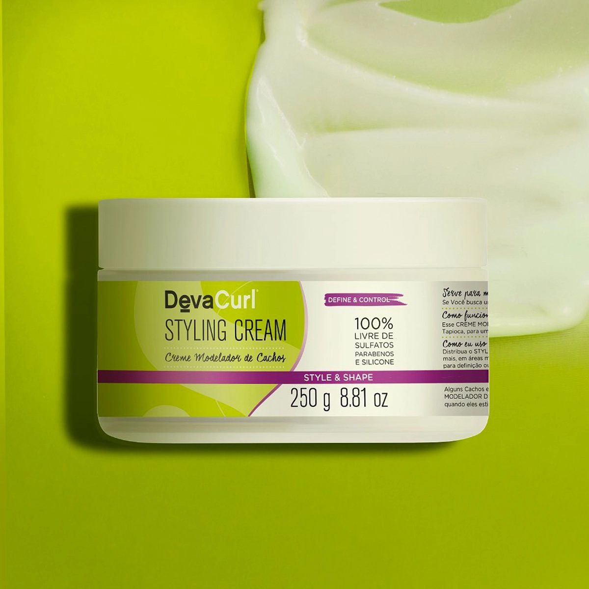 Produto: Deva Curl Styling Cream - Creme Modelador 250g