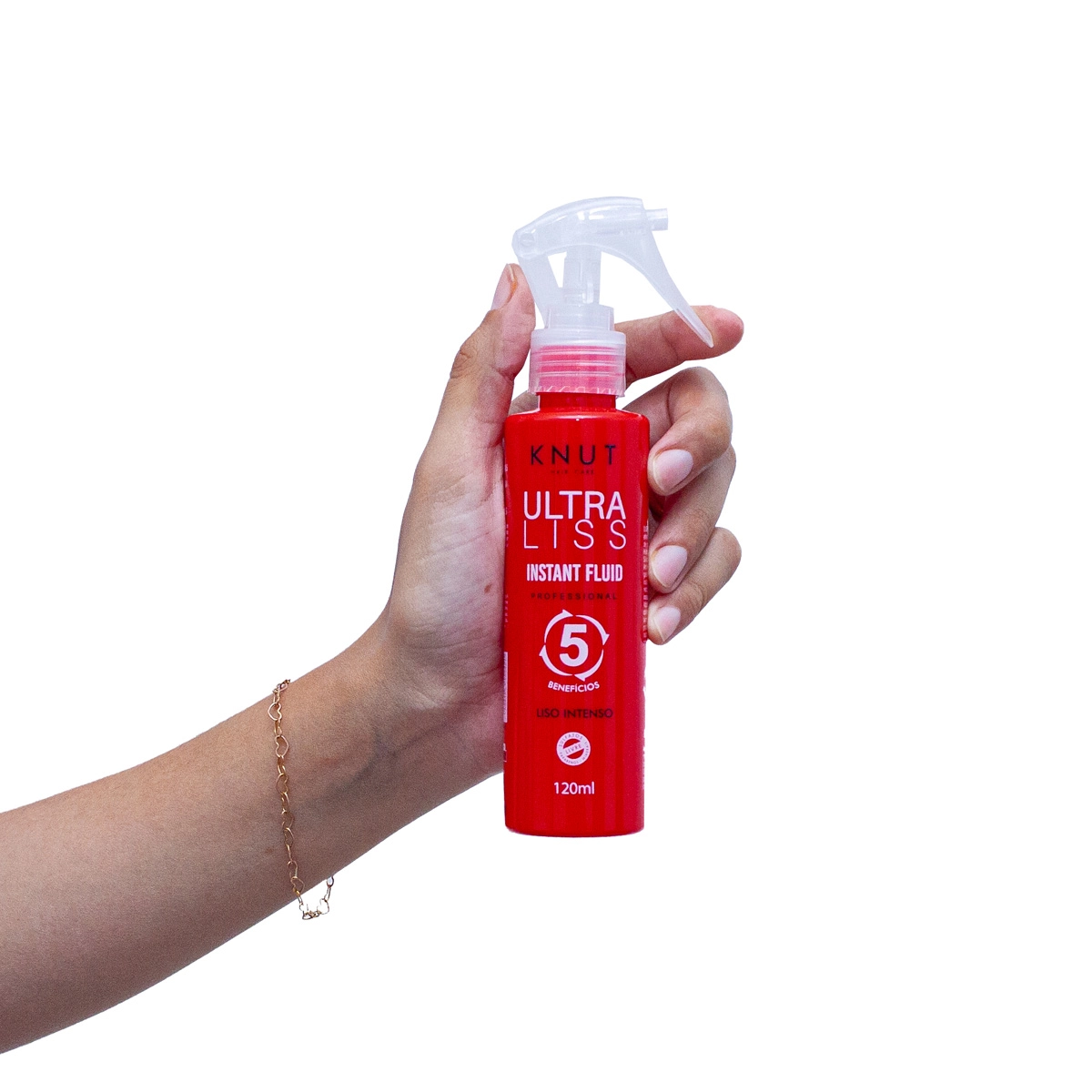 Produto: Knut Ultra Liss Fluído - Spray Finalizador 120ml