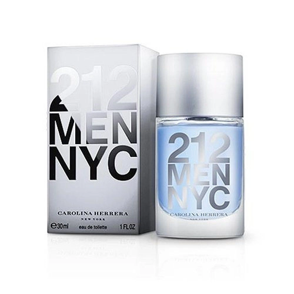 Produto: 212 Men NYC Carolina Herrera Eau de Toilette - Perfume Masculino 30ml
