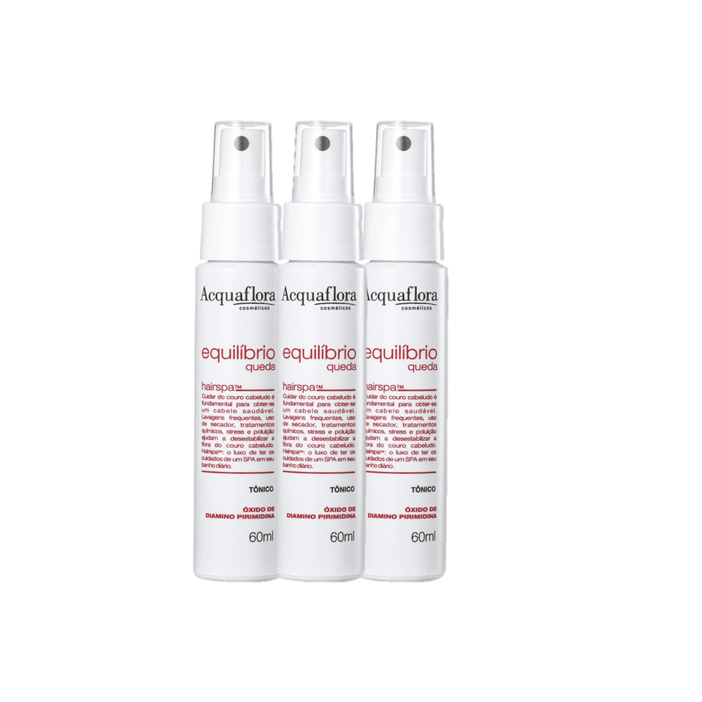 Produto: Kit Acquaflora Equilibrio Queda - Tonico Antiqueda 60ml (3 Unidades)