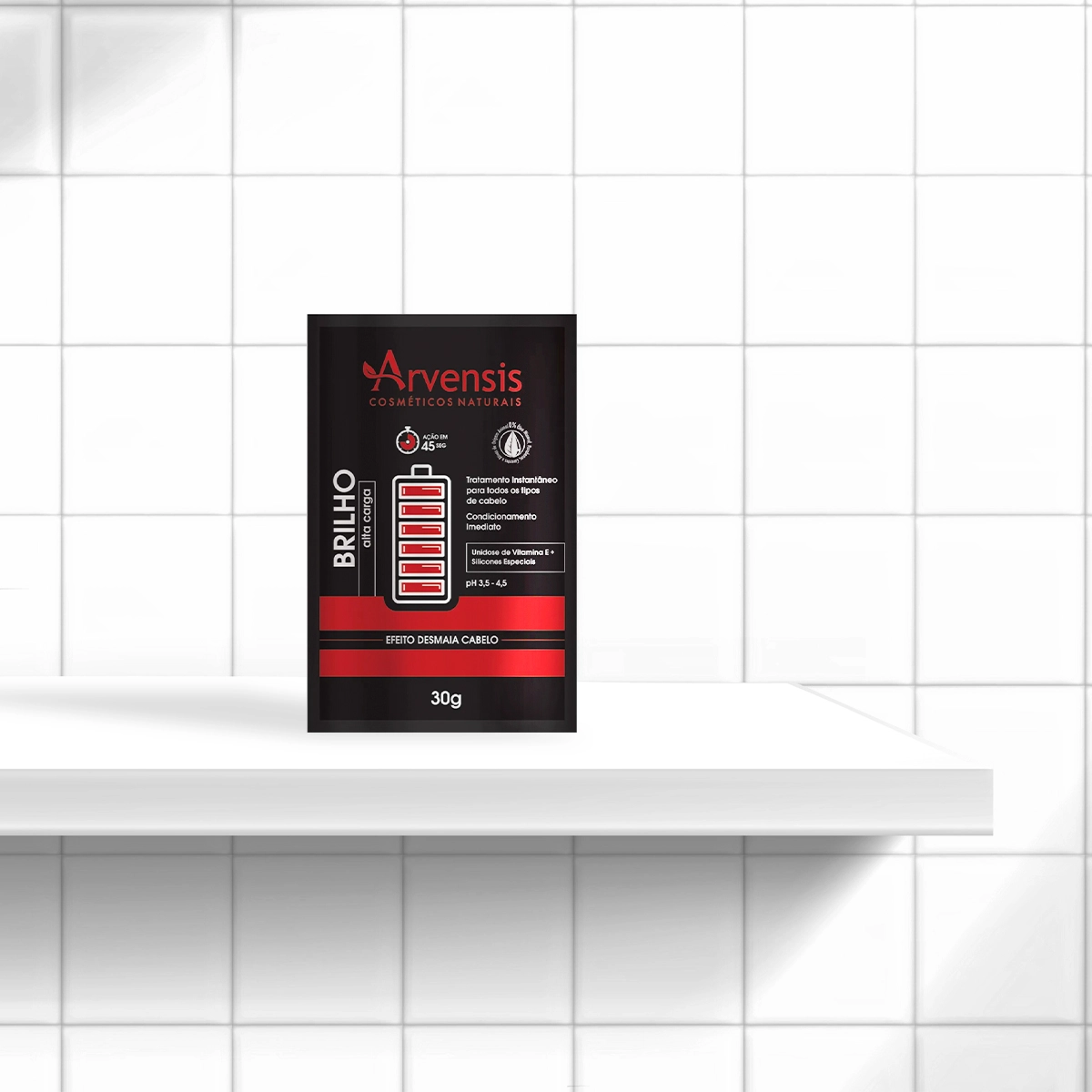 Produto: Tratamento Dose Única Brilho Intenso Arvensis Reposição Brilho Intenso 30g