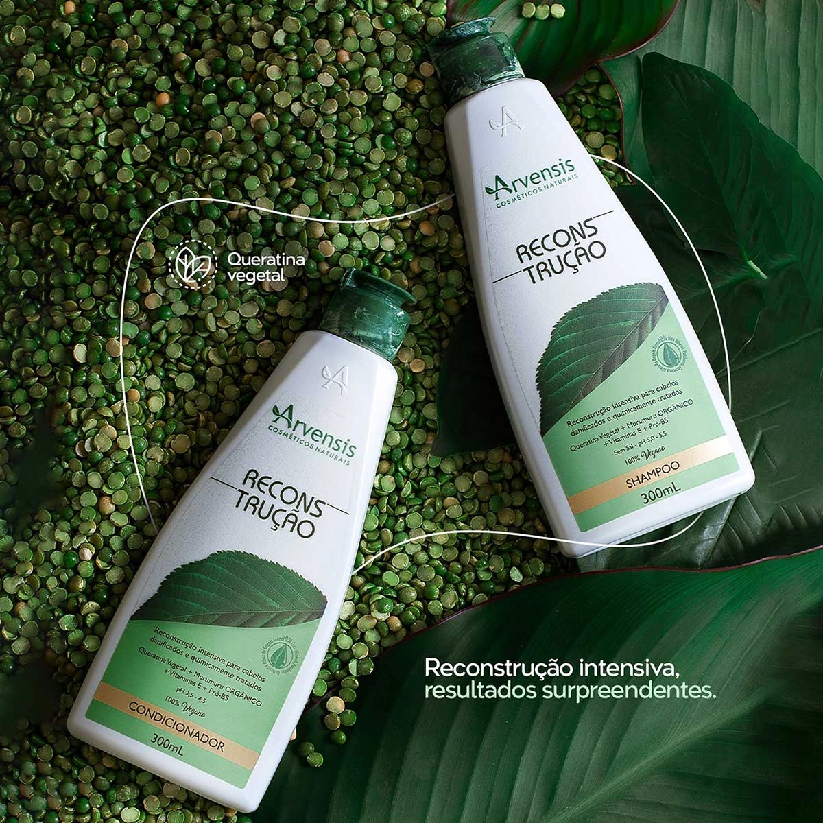 Produto: Kit Arvensis Cosméticos Naturais Reconstrução Shampoo (2 unidades)