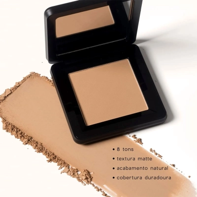 Pó Compacto Warm Beige Edition Océane 8,5g Produto Pó Compacto Warm Beige Edition Océane 8,5g