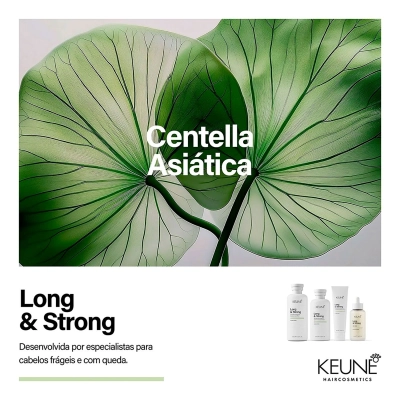 Kit Keune Long & Strong Shampoo Condicionador Leave-in Resistência e Crescimento 3 Produtos Produto Kit Keune Long & Strong Shampoo Condicionador Leave-in Resistência e Crescimento 3 Produtos