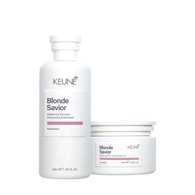 Produto Kit Keune Blonde Savior Recuperação para Loiros Shampoo 300ml e Máscara 250ml