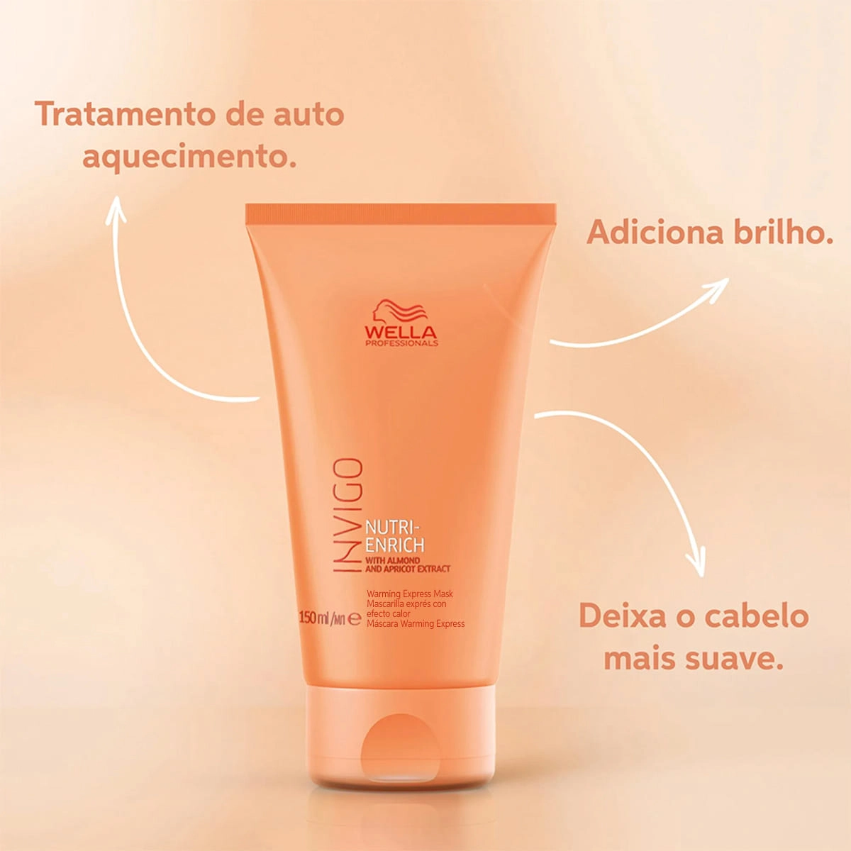 Produto: Wella Professionals Invigo Nutri-Enrich Warming Express - Máscara Capilar 150ml