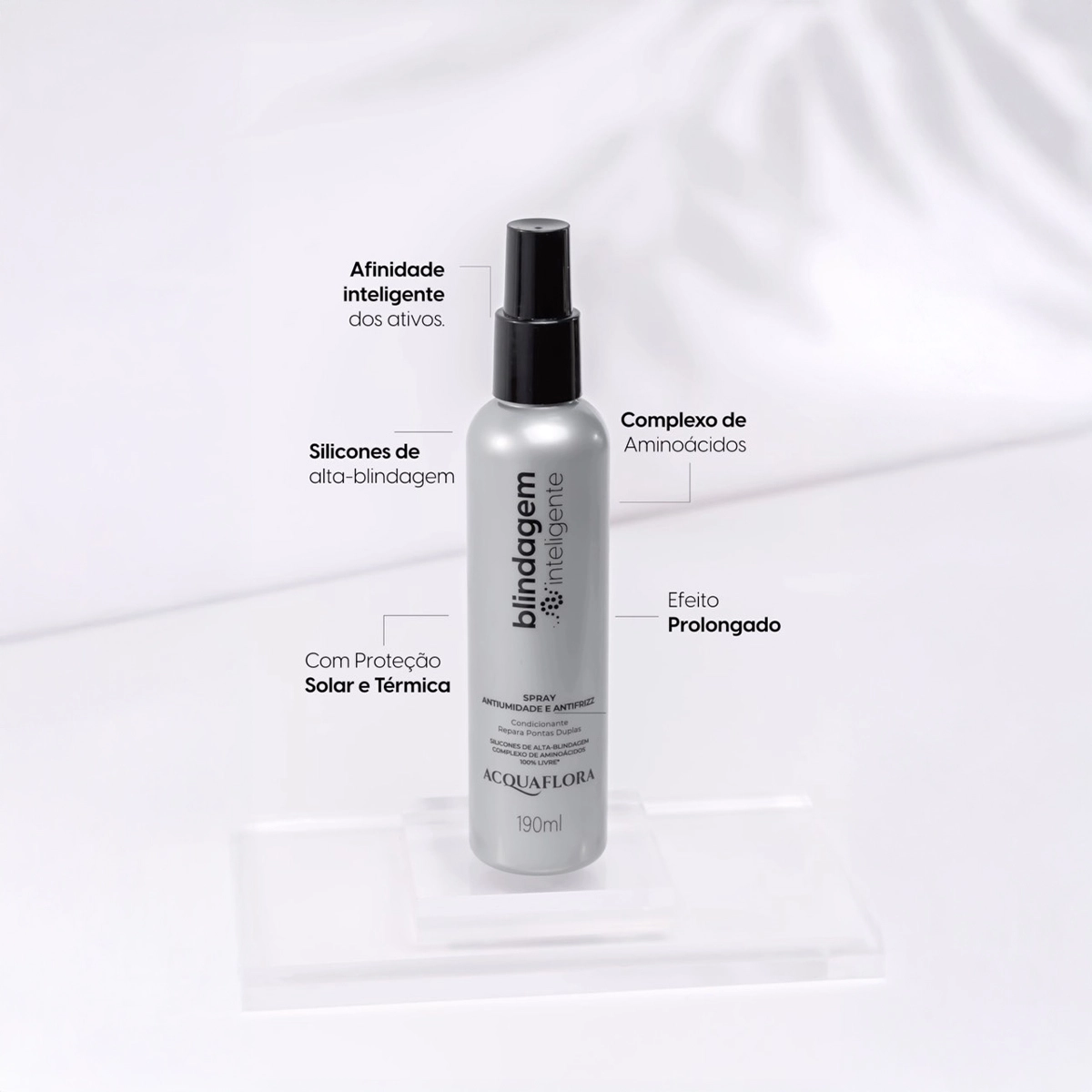 Produto: Kit Acquaflora Blindagem Inteligente Spray Condicionante Extra (2 unidades)