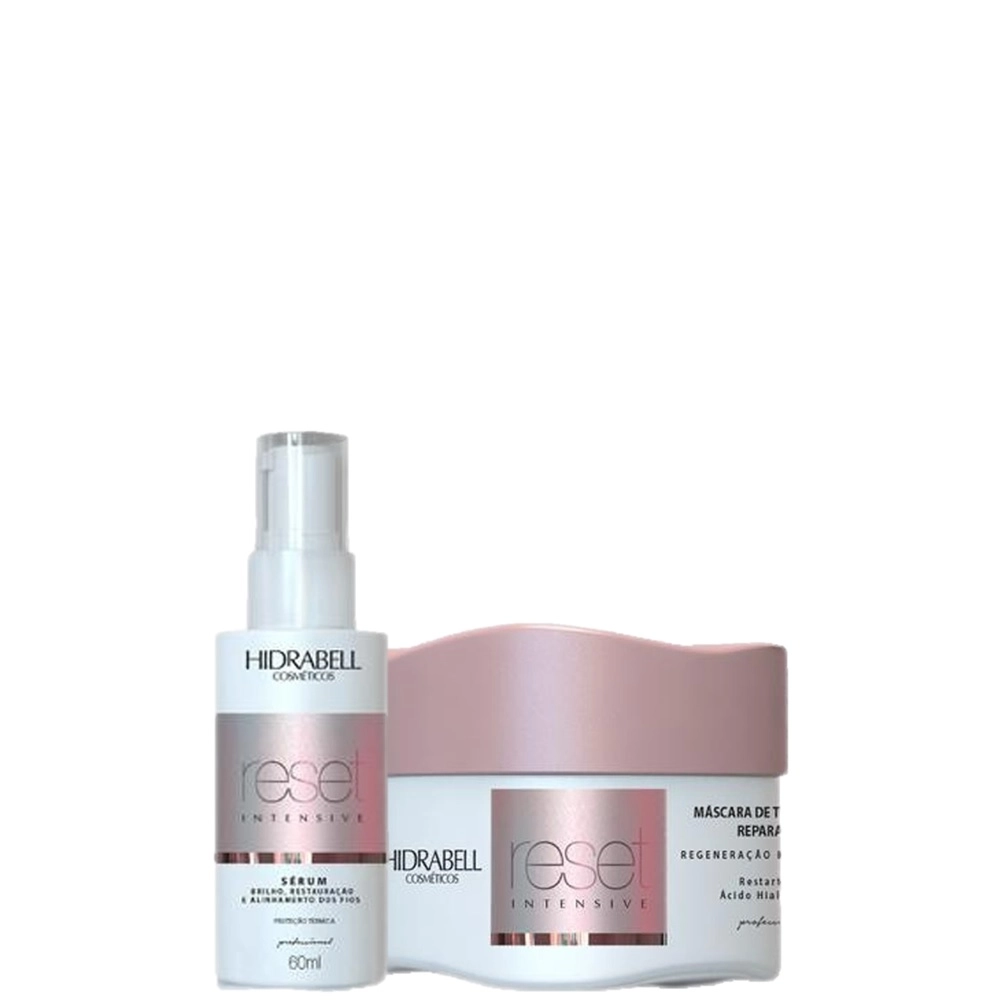 Produto: Kit Hidrabell Reset Intensive Aumento Forca Capilar (2 Produtos)