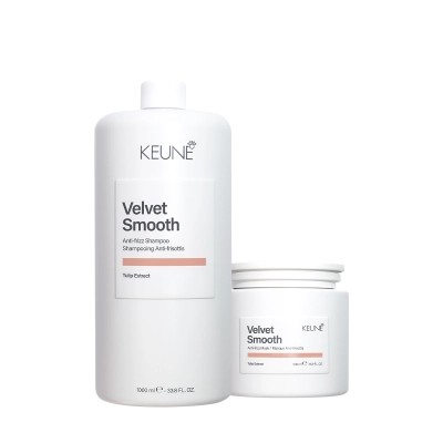 Kit Keune Velvet Smooth Shampoo e Máscara Nutrição e Alinhamento Produto Kit Keune Velvet Smooth Shampoo e Máscara Nutrição e Alinhamento
