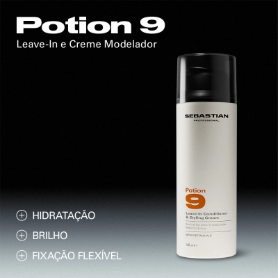 Creme Modelador Sebastian Professional Potion 9 145ml Produto Creme Modelador Sebastian Professional Potion 9 145ml