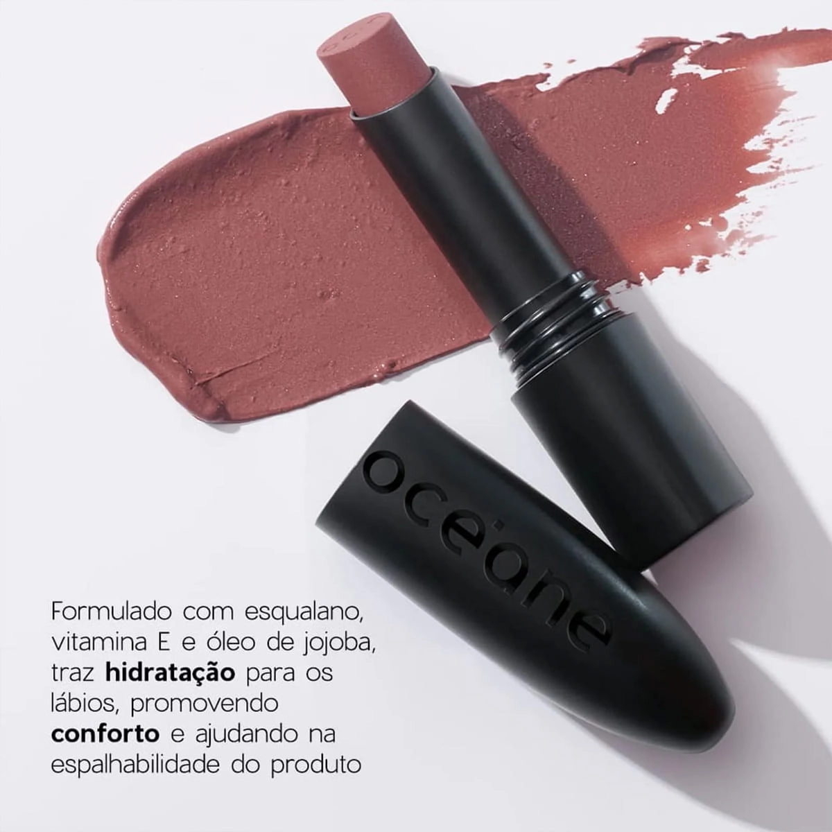Produto: Batom Rosemary Rosa Claro Océane Edition The Lipstick 3,2g