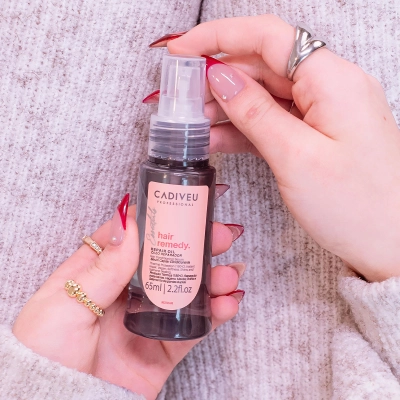 Produto: Óleo Reparador Capilar Cadiveu Essentials Hair Remedy 65ml