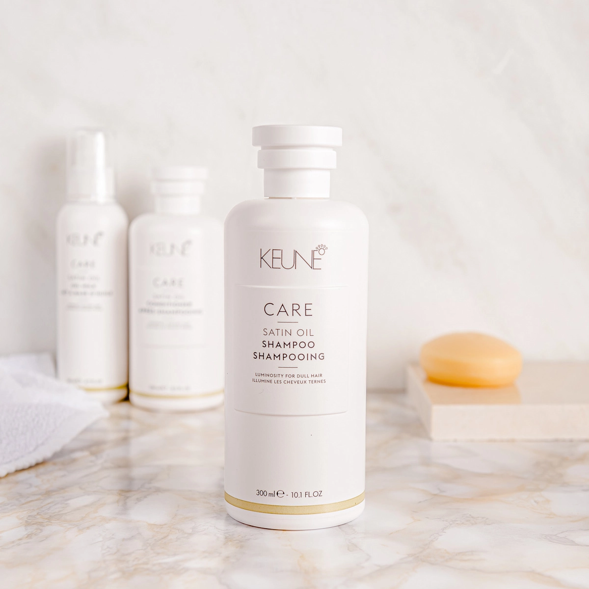 Produto: Kit Keune Care Satin Oil Shampoo Máscara e Vital Nutrition Thermal Cream (3 produtos)